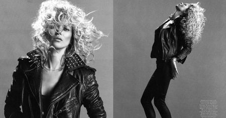 Kate Moss W KRĘCONYCH WŁOSACH!