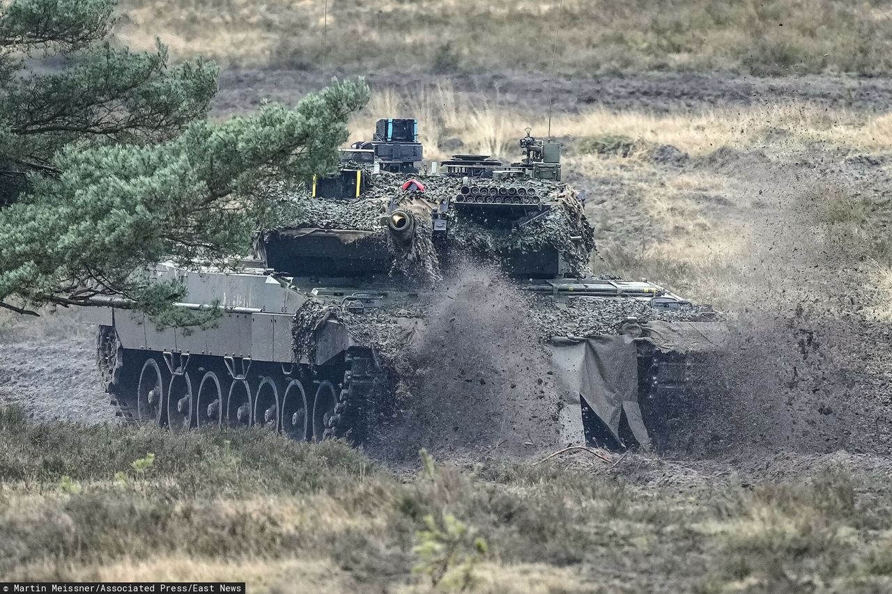 Berlin dotrzymał słowa. Niemieckie Leopardy w Ukrainie