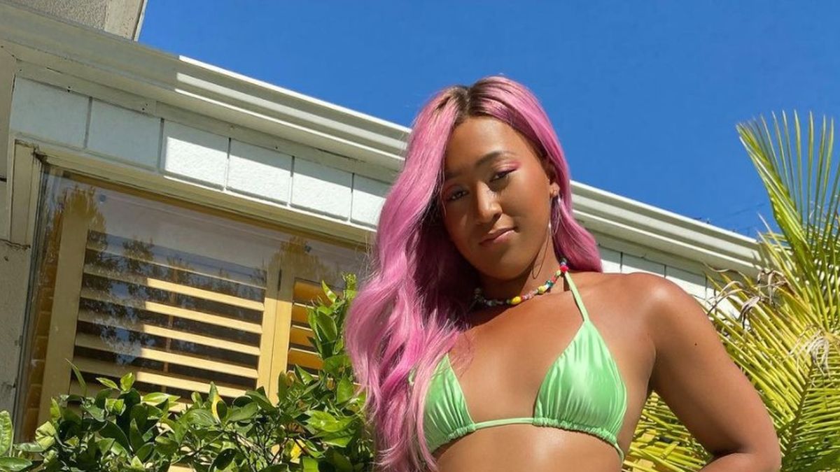 Naomi Osaka w swojej kolekcji bikini