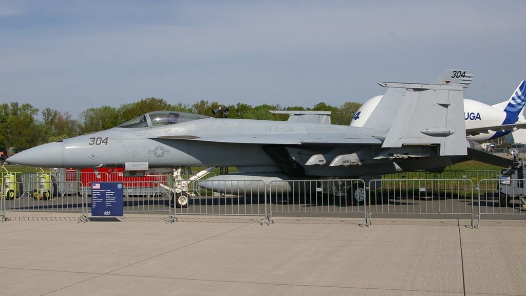 Myśliwiec F/A-18E Super Hornet