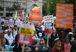 Trump w Wielkiej Brytanii. Protesty już od pierwszych minut