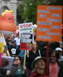Trump w Wielkiej Brytanii. Protesty już od pierwszych minut