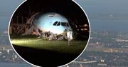 Airbus nie trafił w pas startowy. Przerażające zdjęcia z lotniska