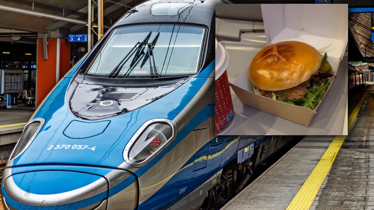 Tiktokerka przetestowała jedzenie w PKP Intercity 