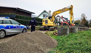Niebezpieczne odkrycie na budowie. Na miejsce wezwano służby