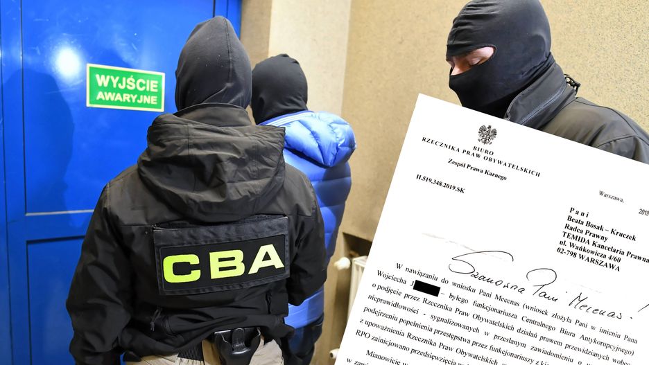 Sprawą byłego oficera CBA zajął się Rzecznik Praw Obywatelskich