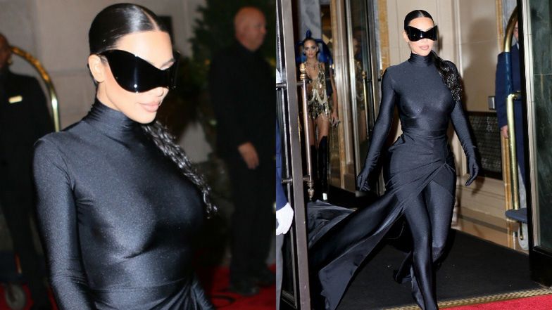 Kim Kardashian w drodze na after party