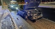Lublin: Zderzenie dwóch samochodów na rondzie gen. Kamińskiego