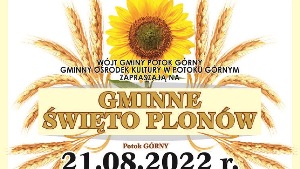 Dożynki Gminy Potok Górny 2022