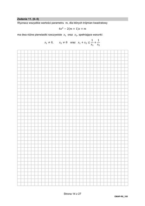 Matura 2021 z matematyki. Poziom rozszerzony