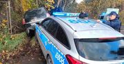Lubań: Pościg za pijanym kierowcą. Policjanci musieli staranować samochód