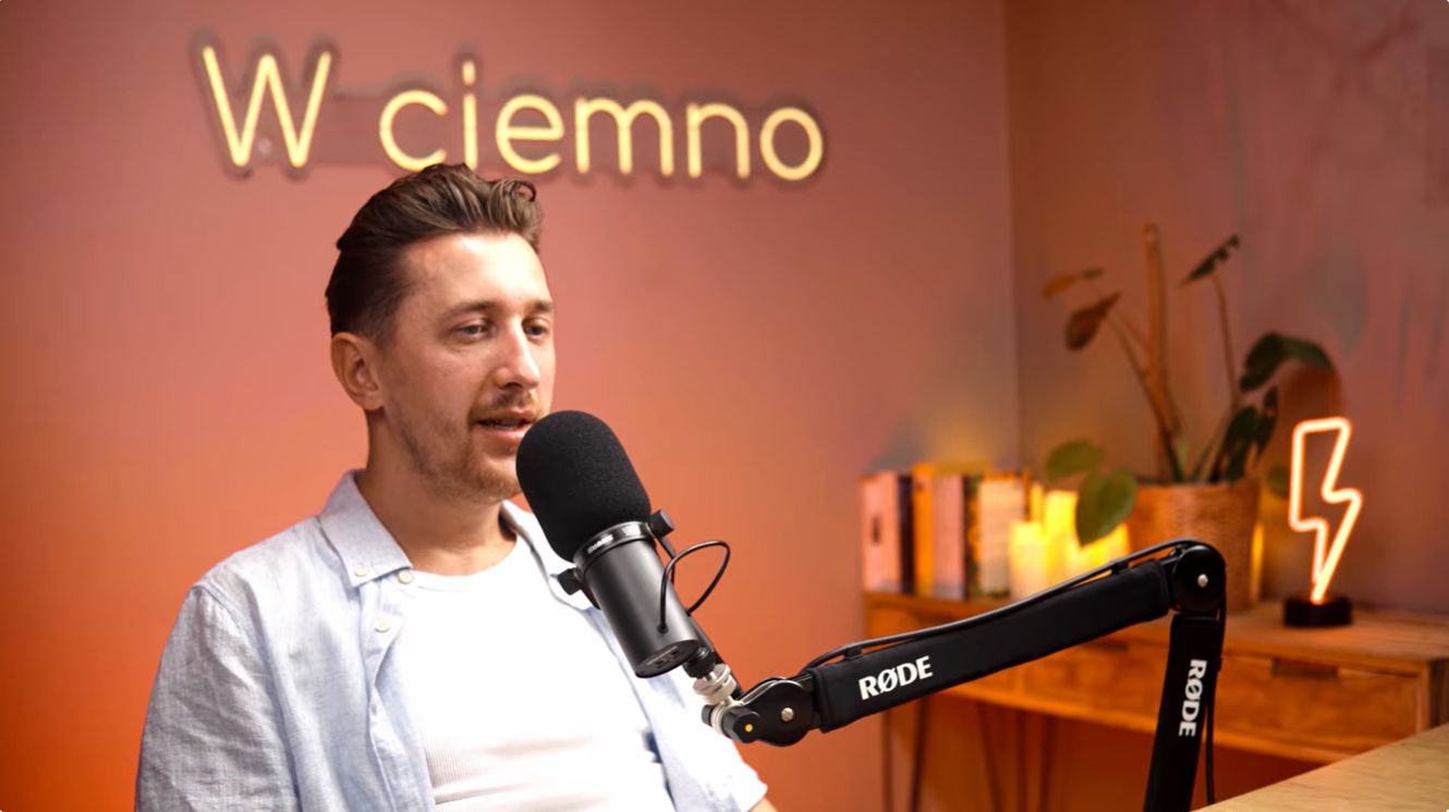 Kamil Uno w podcaście "W ciemno"