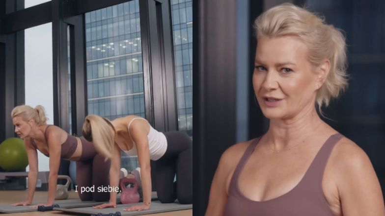 Małgorzata Kożuchowska zachwyca formą, motywując fanów do ćwiczeń