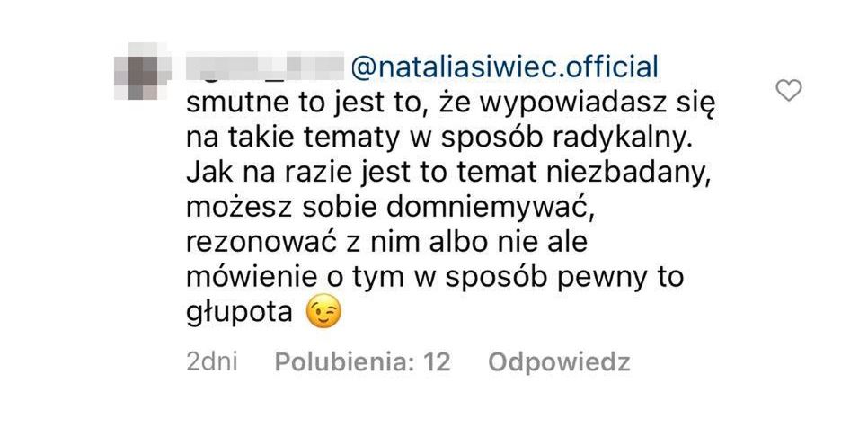 Natalia Siwiec dowodzi, że piekła nie ma