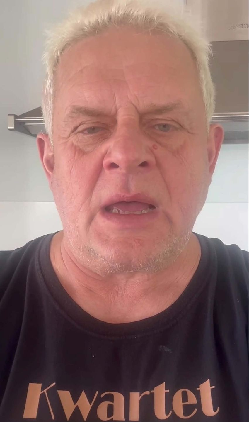 Kazik Staszewski na jednym z nagrań