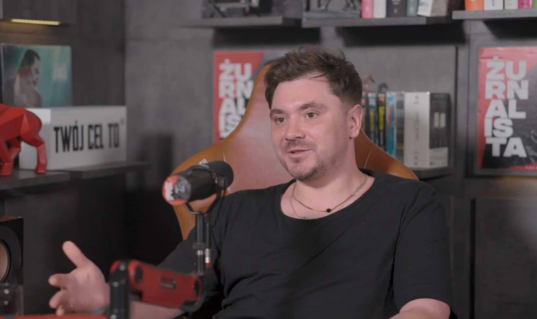 Daniel Martyniuk u Żurnalisty