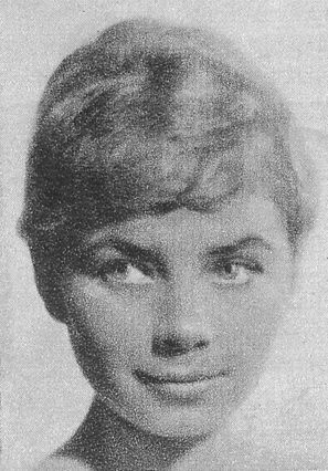 Katarzyna Łaniewska w latach 60.