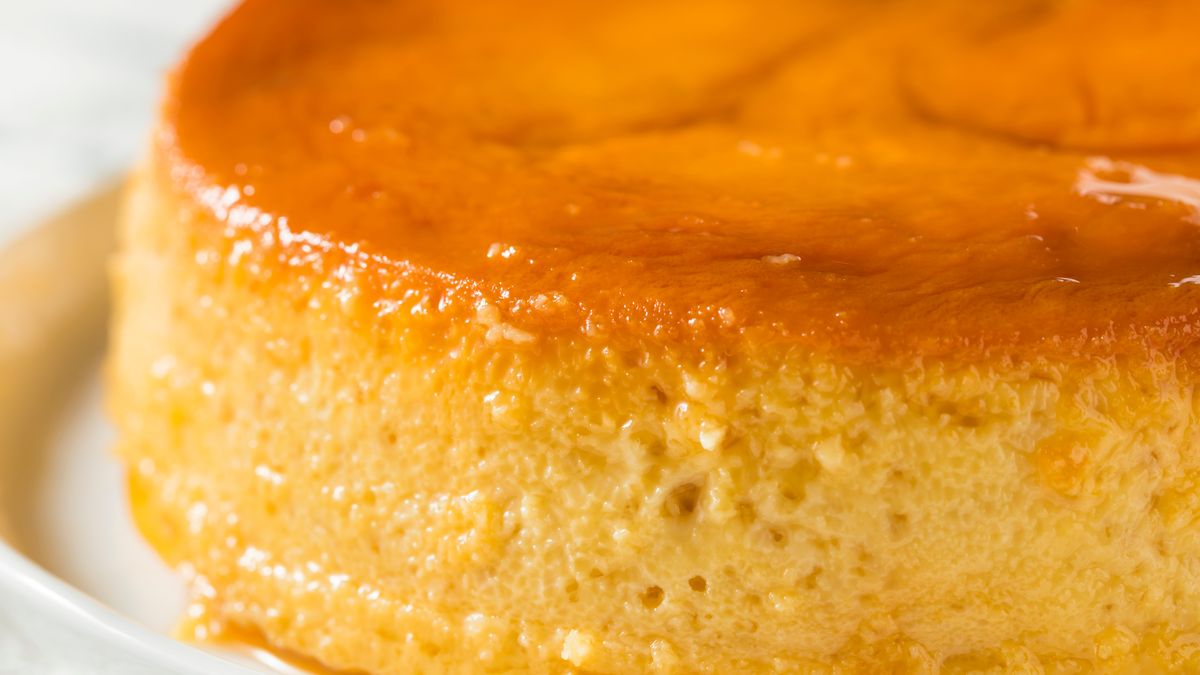 Flan, to klasyczny hiszpański deser