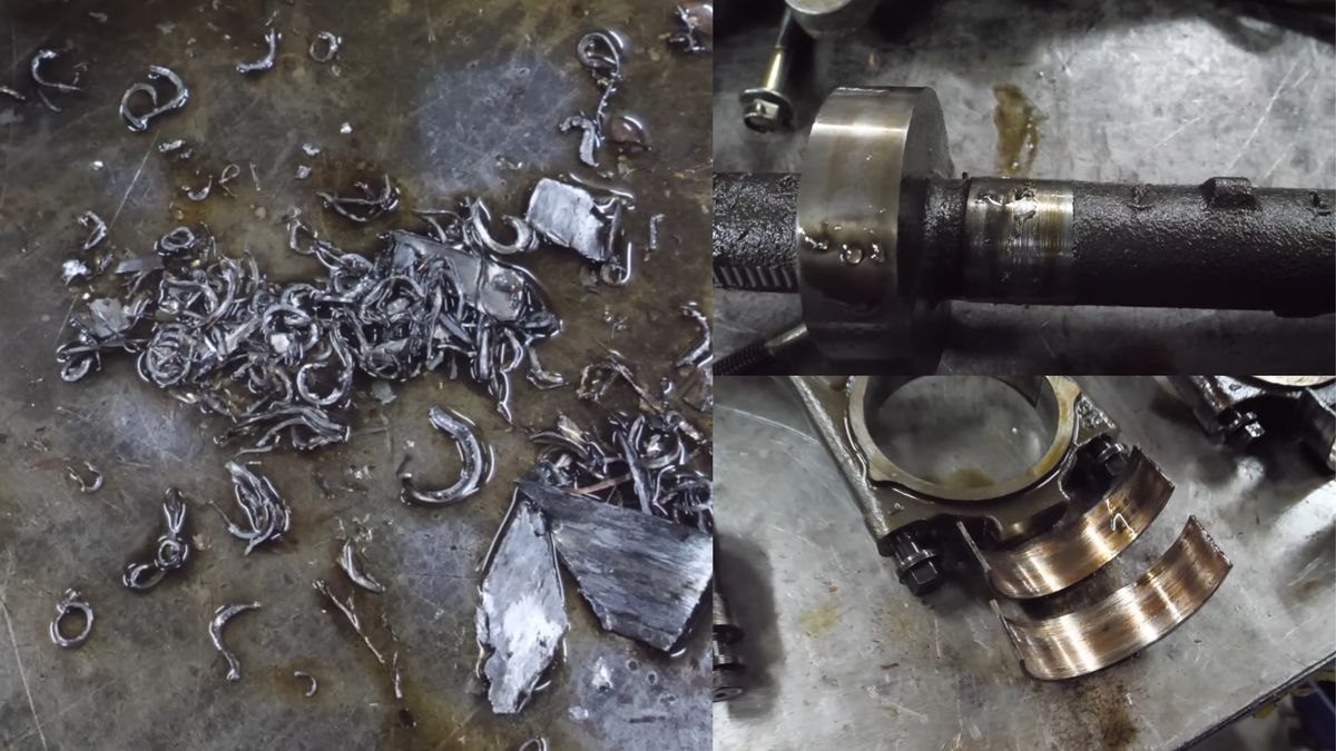 Tak kończy się 9 litrów oleju w silniku - źle