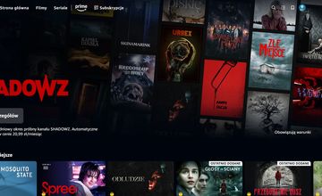 Kanał z horrorami w Prime Video Channels