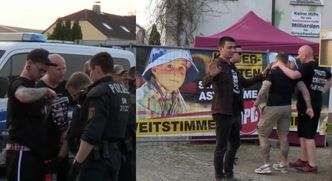 Tłumy neonazistów na festiwalu w Niemczech. Tak bawili się tuż przy polskiej granicy