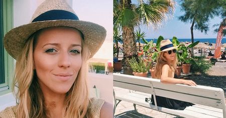 Rajskie wakacje Jessiki Mercedes w Santorini (FOTO)