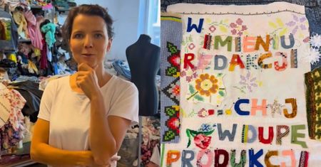Joanna Jabłczyńska WBIJA KOLEJNĄ SZPILĘ twórcom "Nigdy w życiu"! Pokazała WYMOWNĄ kurtkę: "Ch*j w d*pę produkcji!" (WIDEO)