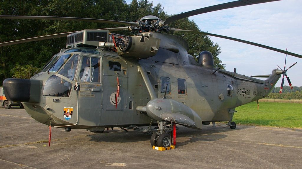 Śmigłowiec Sea King niemieckiej marynarki wojennej