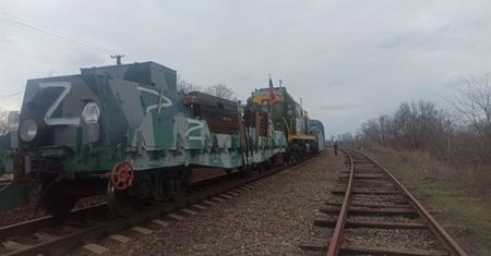 Partyzanci w Ukrainie wysadzili pociąg pancerny Rosji. "Trwa liczenie ofiar"