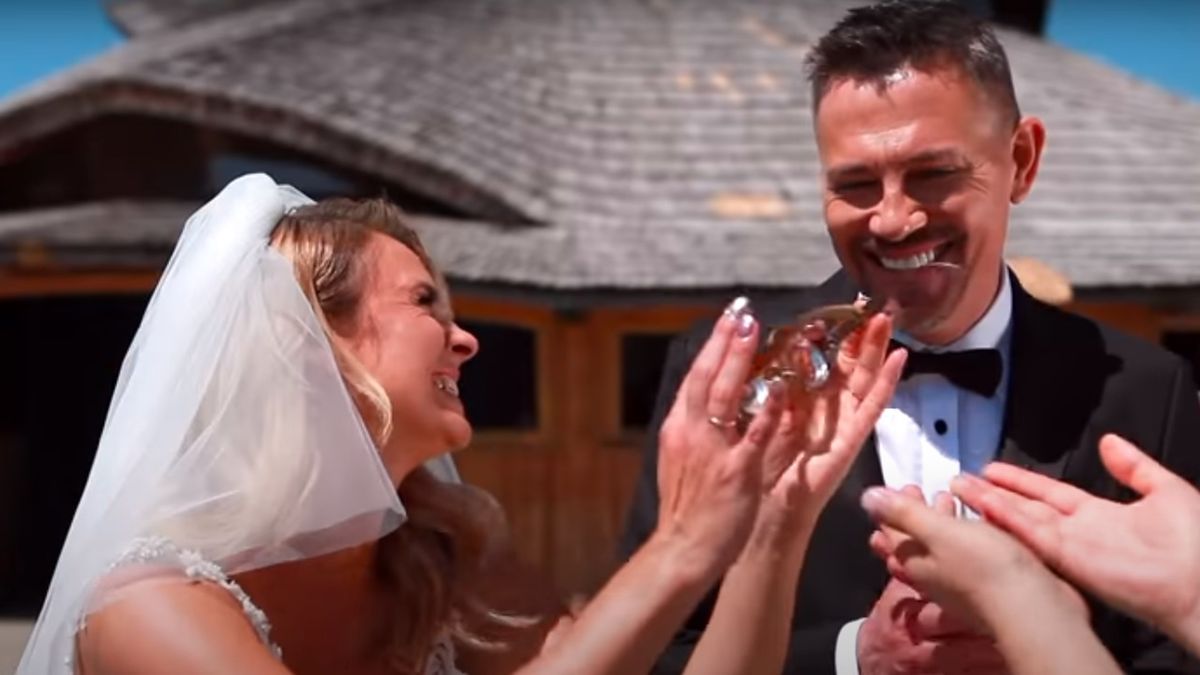 "Weselny pyton" Sławomira