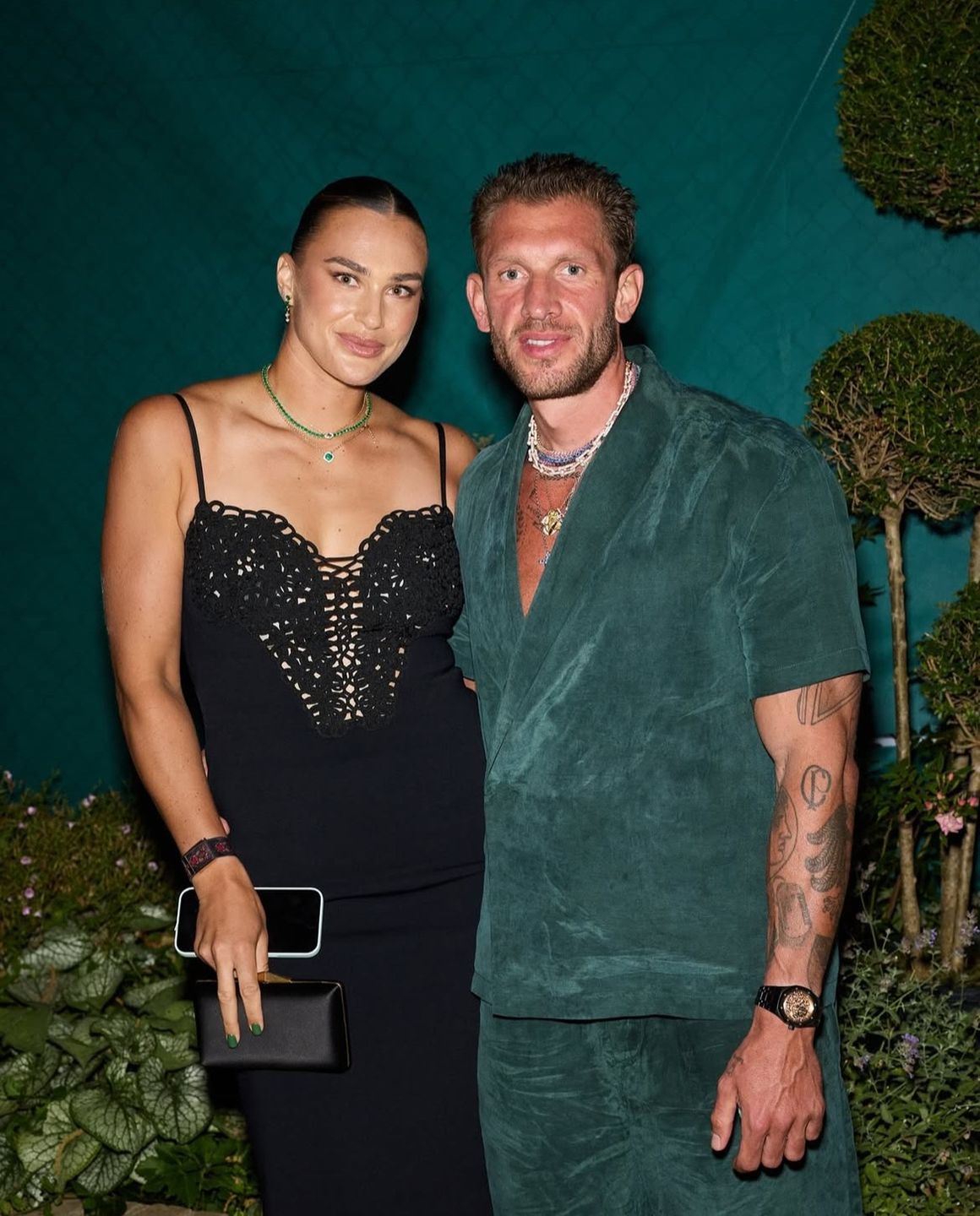 Aryna Sabalenka i Georgios Frangulis