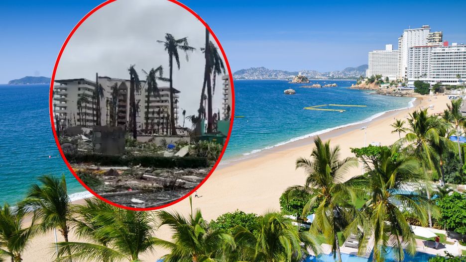 Nagrania z Acapulco przerażają skalą zniszczeń