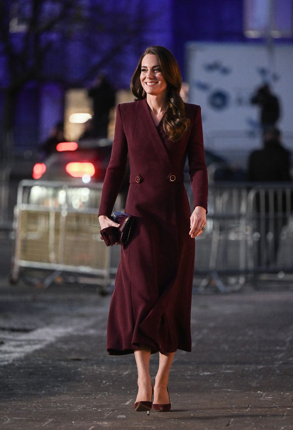Kate Middleton przybywa na świąteczny koncert w Westminster Abbey