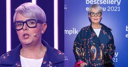 Karolina Korwin Piotrowska odpiera ataki za stylizację z wizerunkiem Matki Boskiej: "Czekam, aż mnie oskarżą, że kogoś tym płaszczem ZAMORDOWAŁAM"