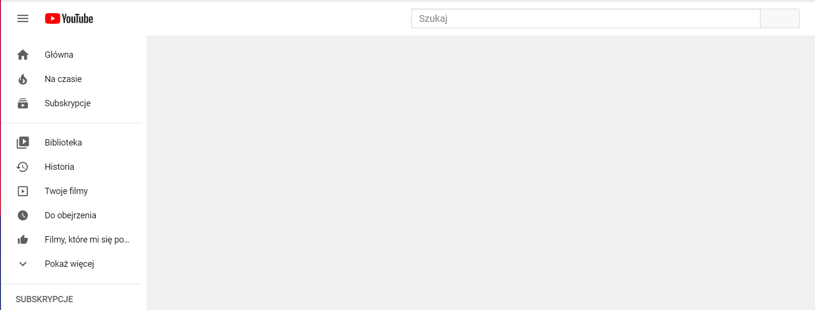 YouTube ma problem z ładowaniem zawartości strony, fot. Oskar Ziomek.