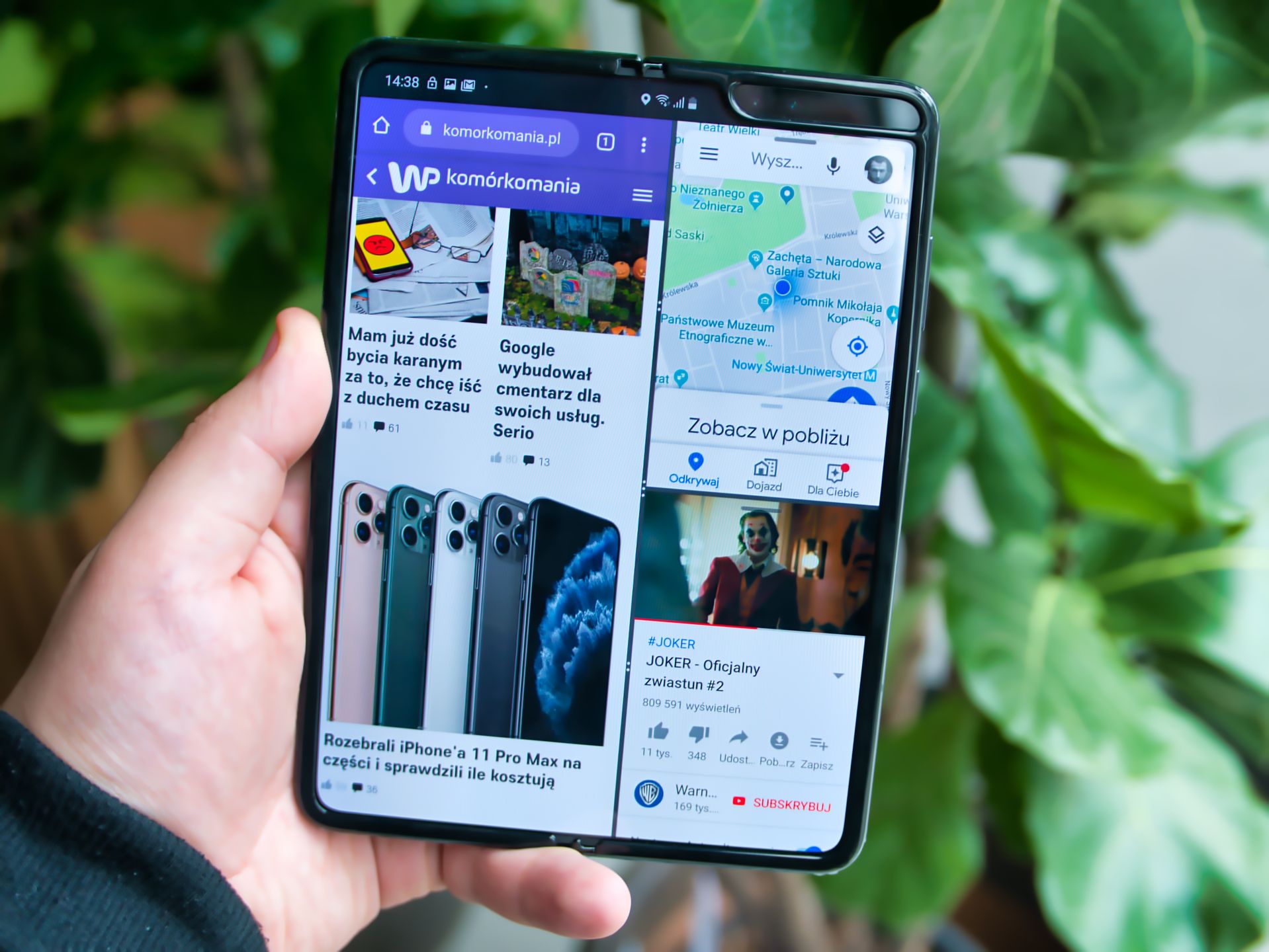 Samsung Galaxy Fold w naszych rękach. Sprawdzamy jego funkcje 2