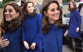 Księżna Kate w płaszczyku za 3 tysiące odsłania nogi na otwarciu centrum odwykowego (ZDJĘCIA)