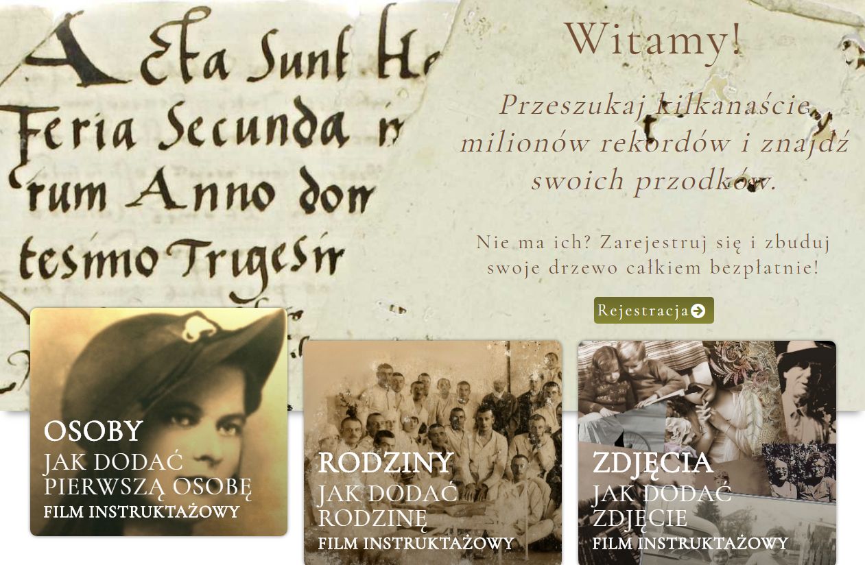 Programy i serwisy genealogiczne — na których za darmo zbudujesz własne drzewo rodzinne