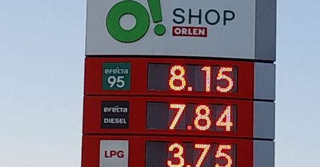 Ponad 8 zł za litr benzyny na stacji Orlen. Kierowcy są wściekli
