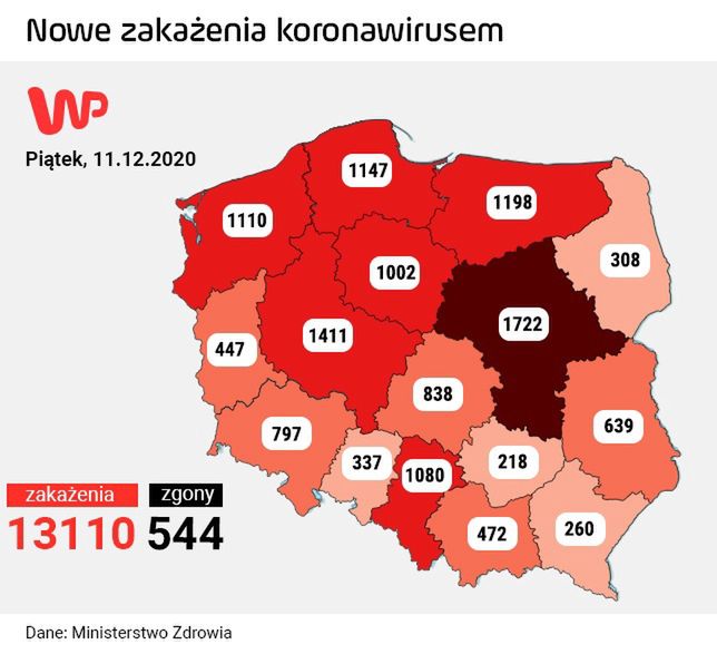 Koronawirus w Polsce. Nowe dane z Ministerstwa Zdrowia