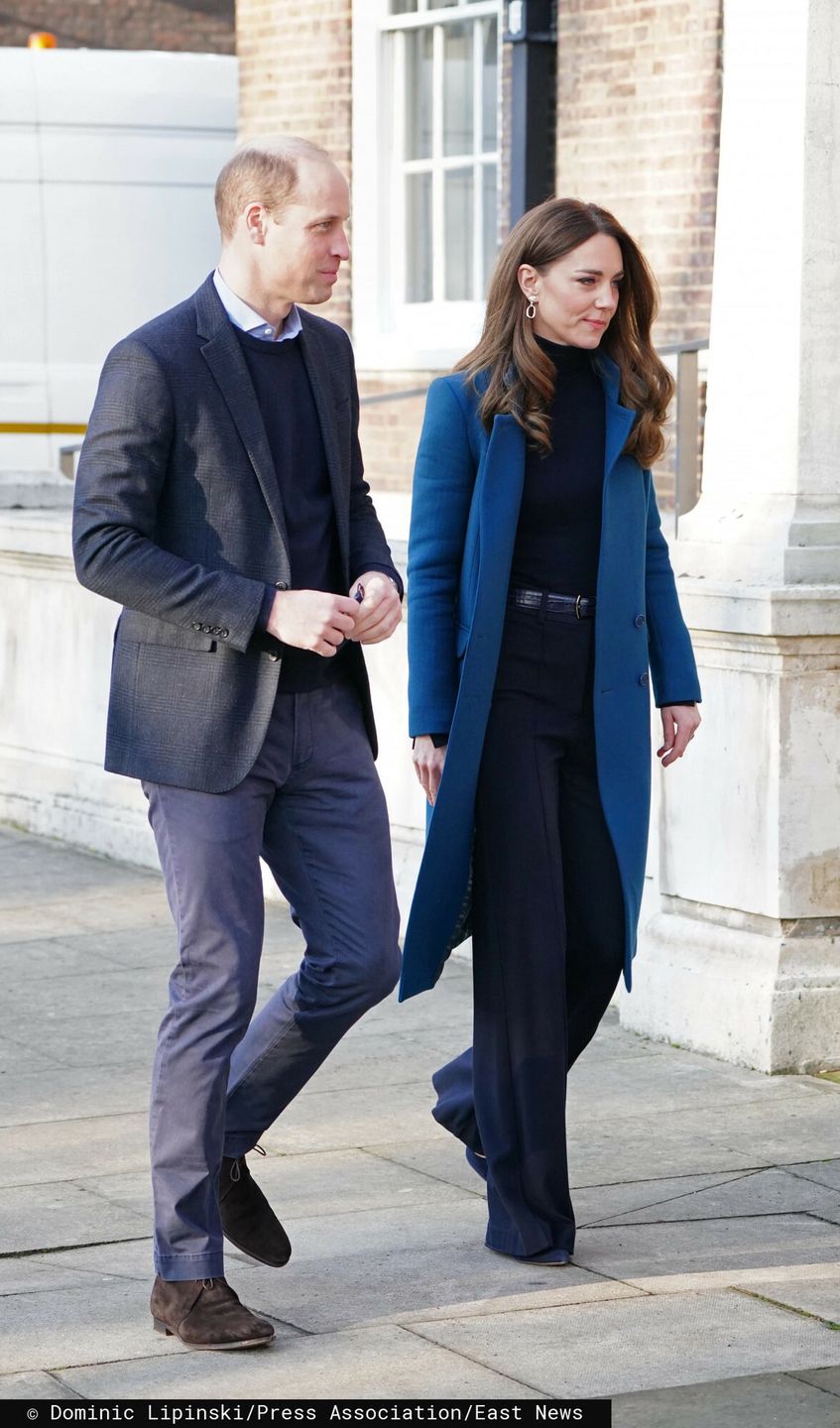 Kate Middleton i książę William podczas pierwszego publicznego wyjścia w tym roku