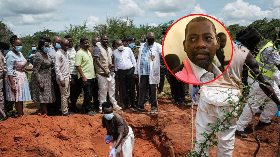 Samozwańczy pastor Paul Mackenzie oskarżony o morderstwo. Znaleziono ciała 429 osób