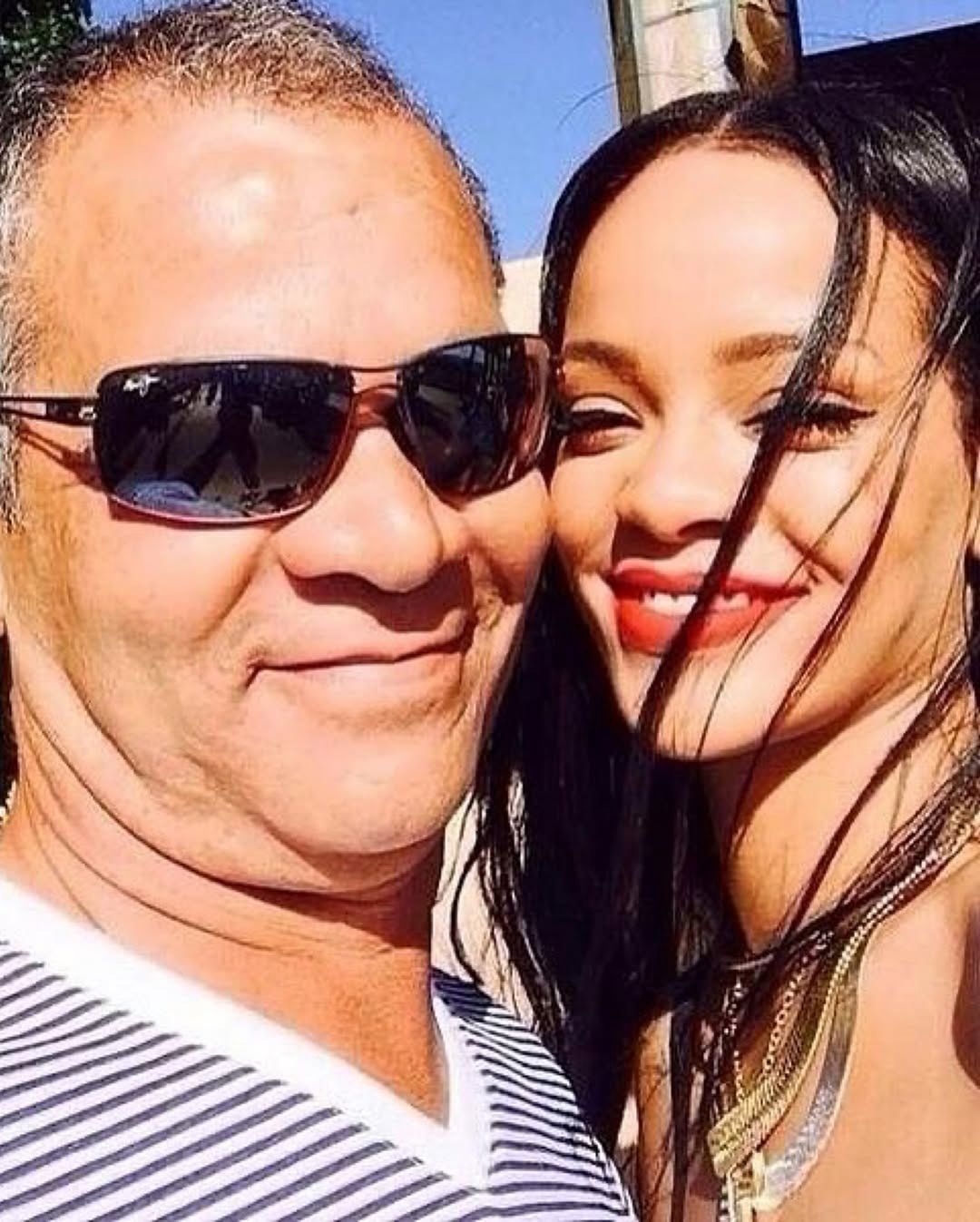 Rihanna z ojcem