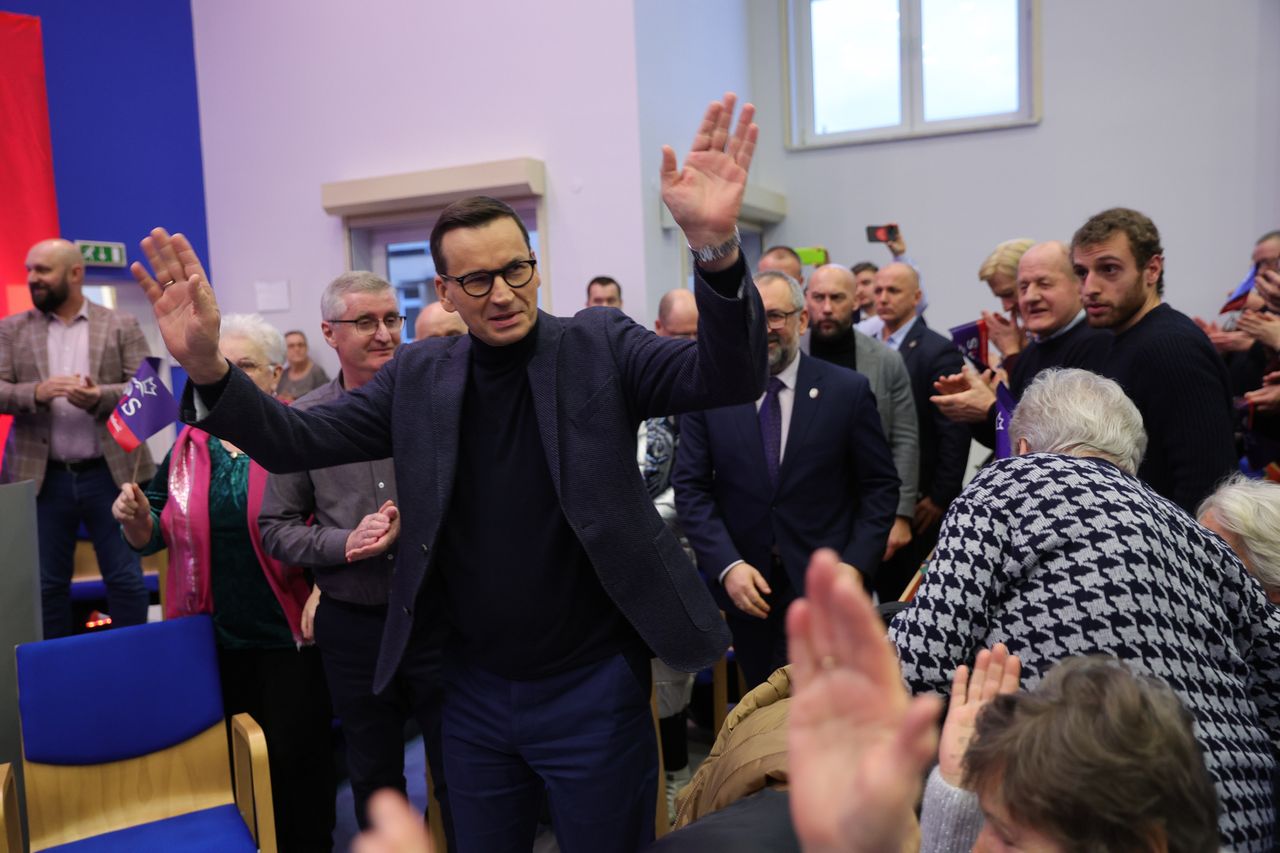 Nietypowe przemówienie Morawieckiego. Cytował Dodę