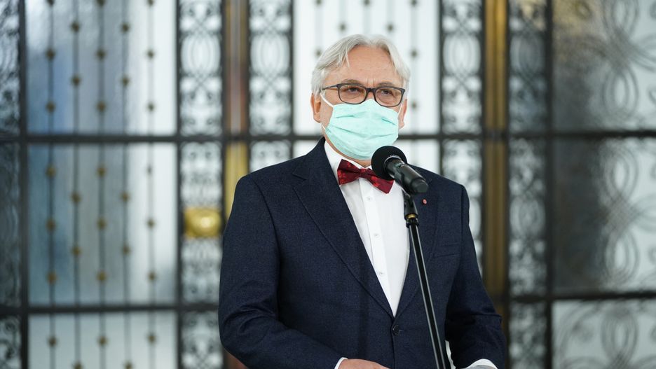 Warszawa, 14.04.2020. 28. posiedzenie Sejmu IX kadencji; n/z Wojciech Maksymowicz