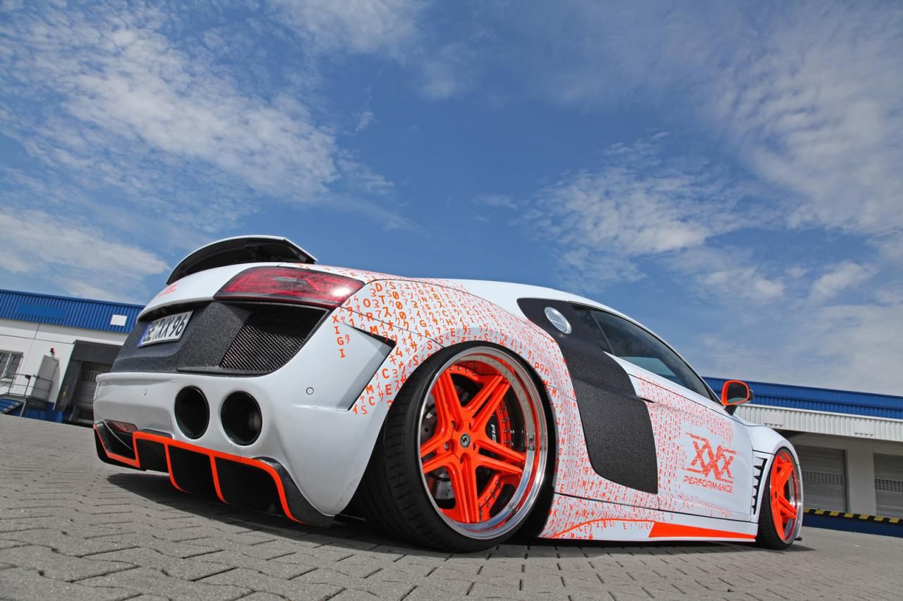 Tuning Audi R8 w stylu Need for Speed