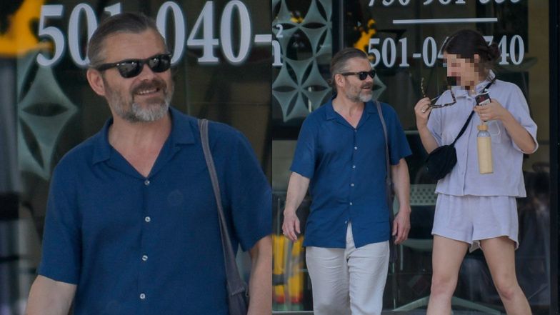 Jacek Braciak z tajemniczą znajomą