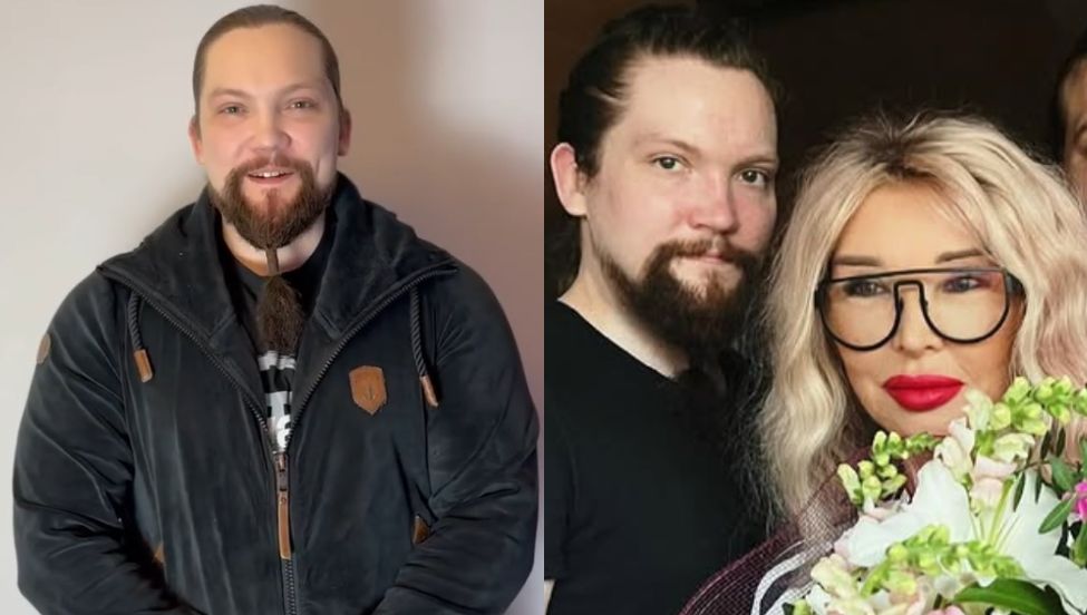 Ewa Minge z synem Gasparem