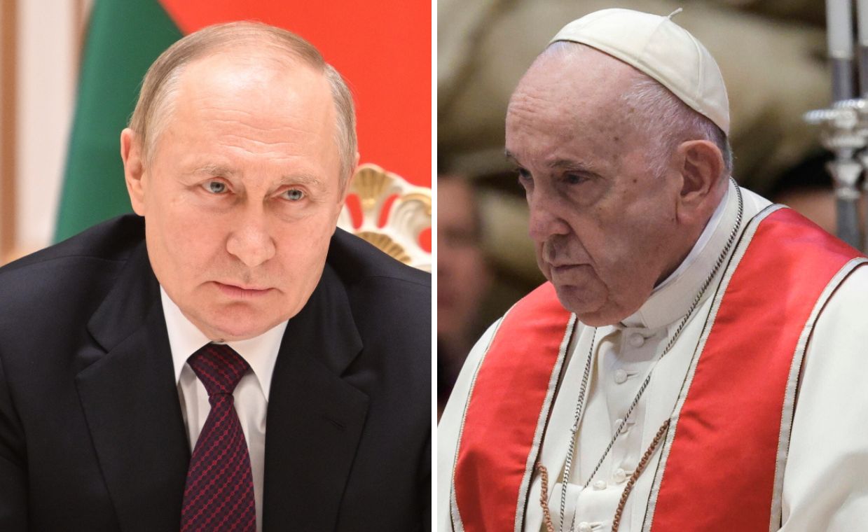 "Sygnał dla Putina". Jednoznaczne słowa do papieża