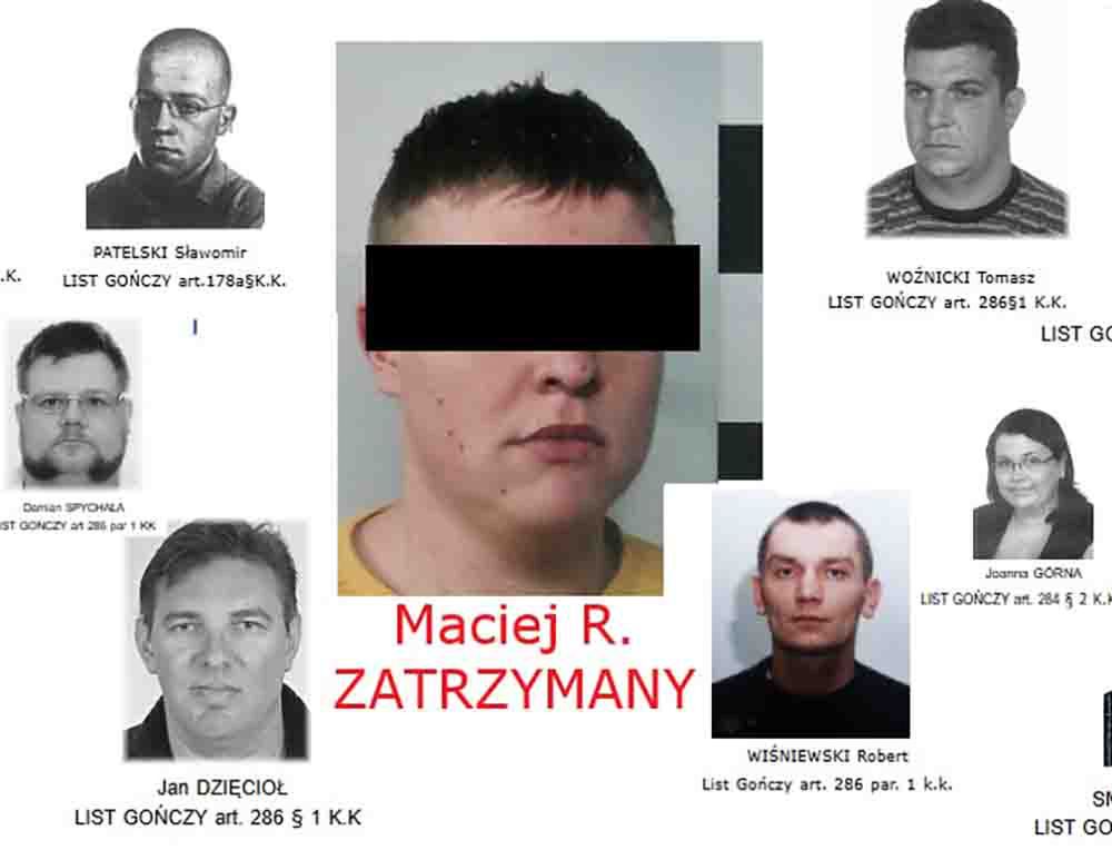 Był poszukiwany od 2008 r. W końcu trafił do Polski i odsiedzi wyroki